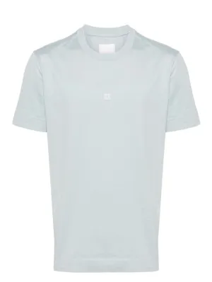 4G-EMBROIDERED COTTON T-SHIRT