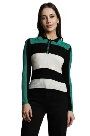 Allen Solly Women's Regular Fit Blouse (Multi)