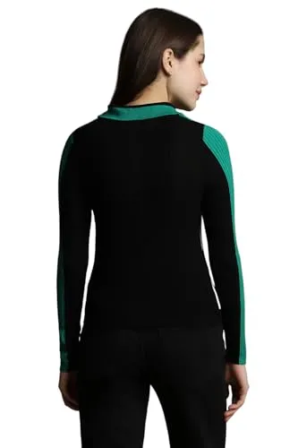Allen Solly Women's Regular Fit Blouse (Multi)