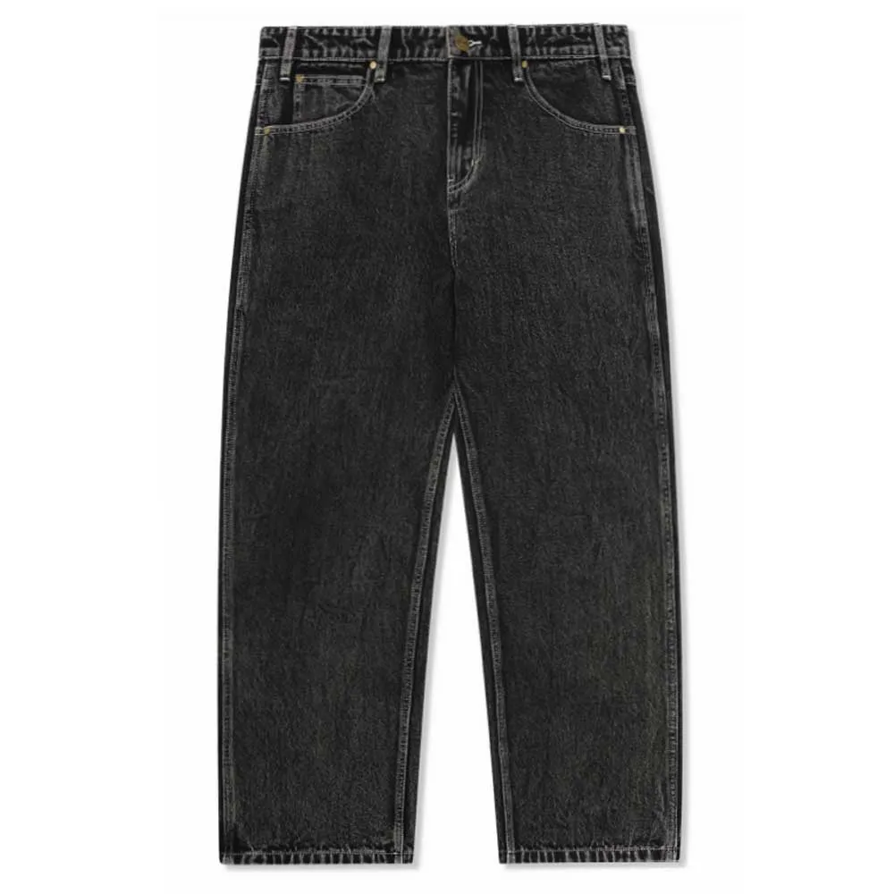 Art Washed Black Denim Jeans Butter Goods