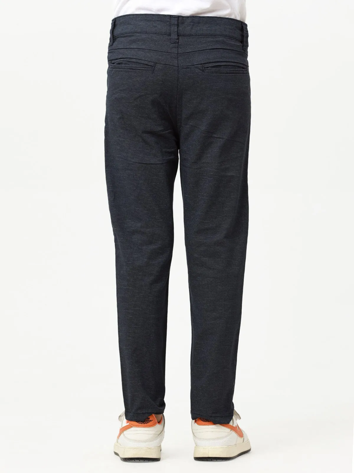 Boy's Navy Chino Pant - EBBCP23-001