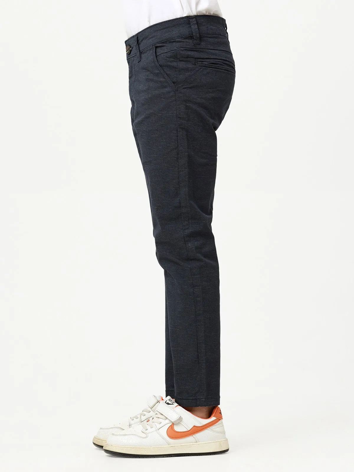 Boy's Navy Chino Pant - EBBCP23-001