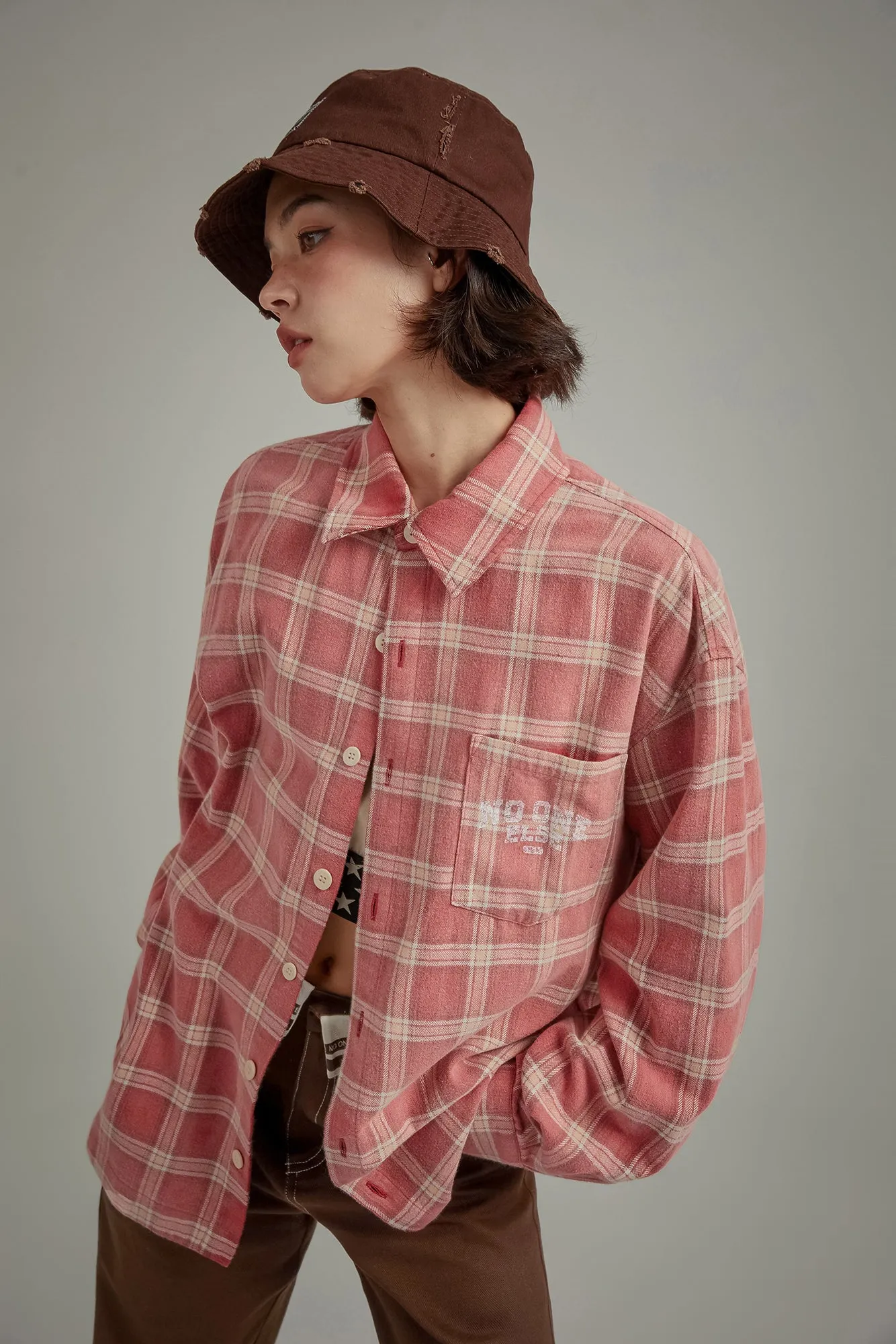 Check Loose Fit Shirt