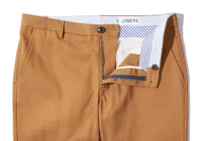 Clarks (Slim) - Caramel Duck Canvas Chino