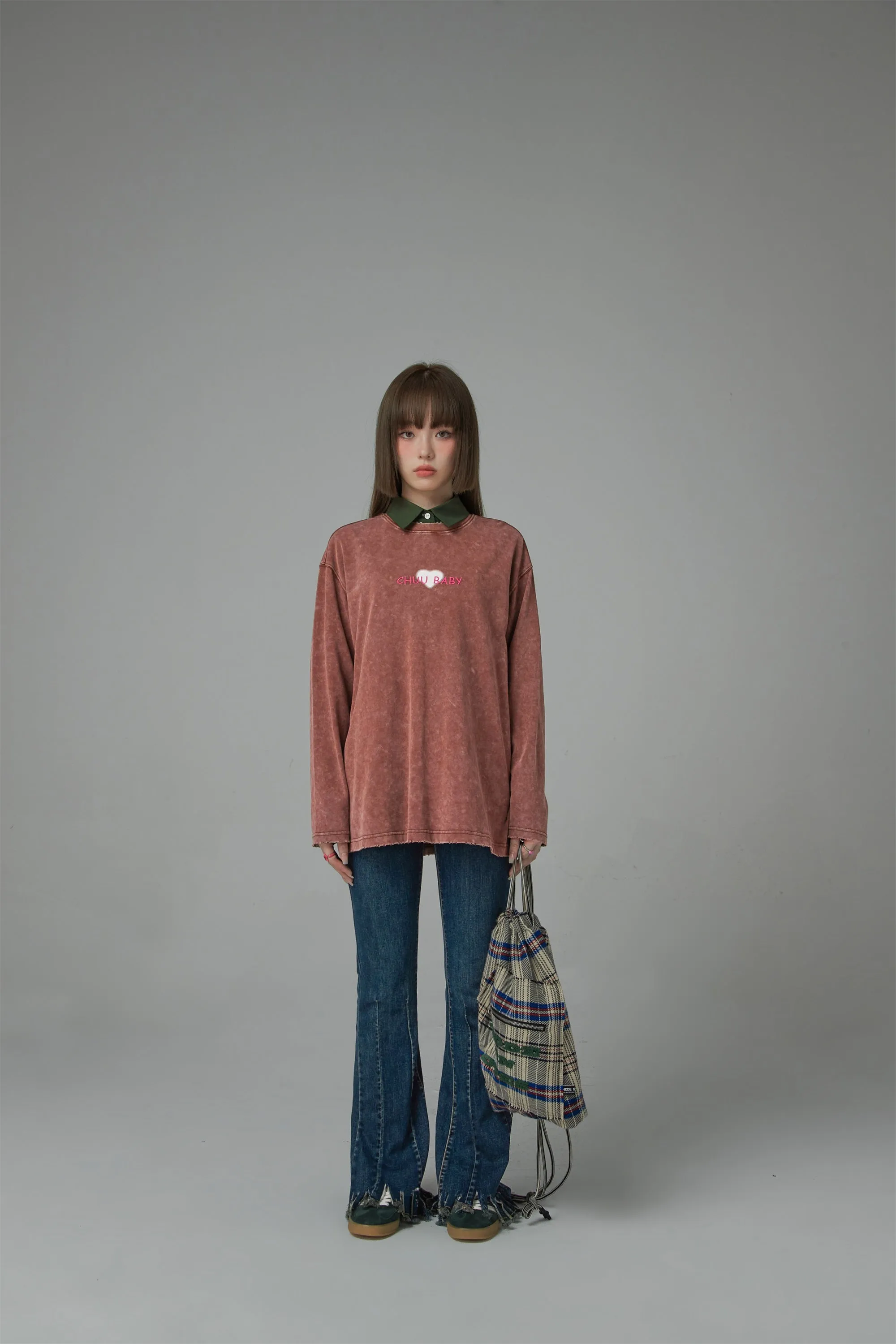 Color Vertical Stripes Shirt