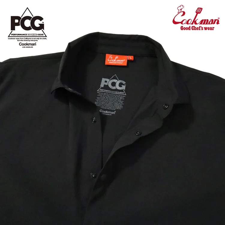 Cookman Work Shirts Short Sleeve Light - Black