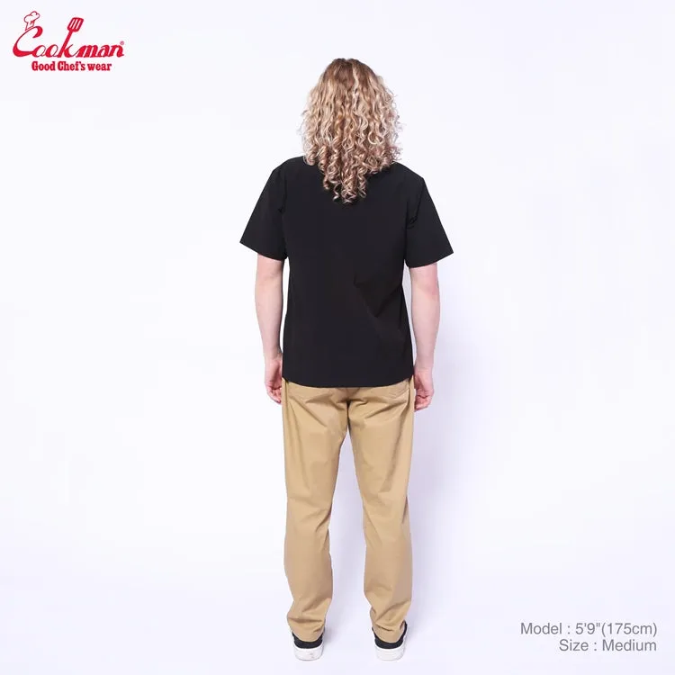 Cookman Work Shirts Short Sleeve Light - Black