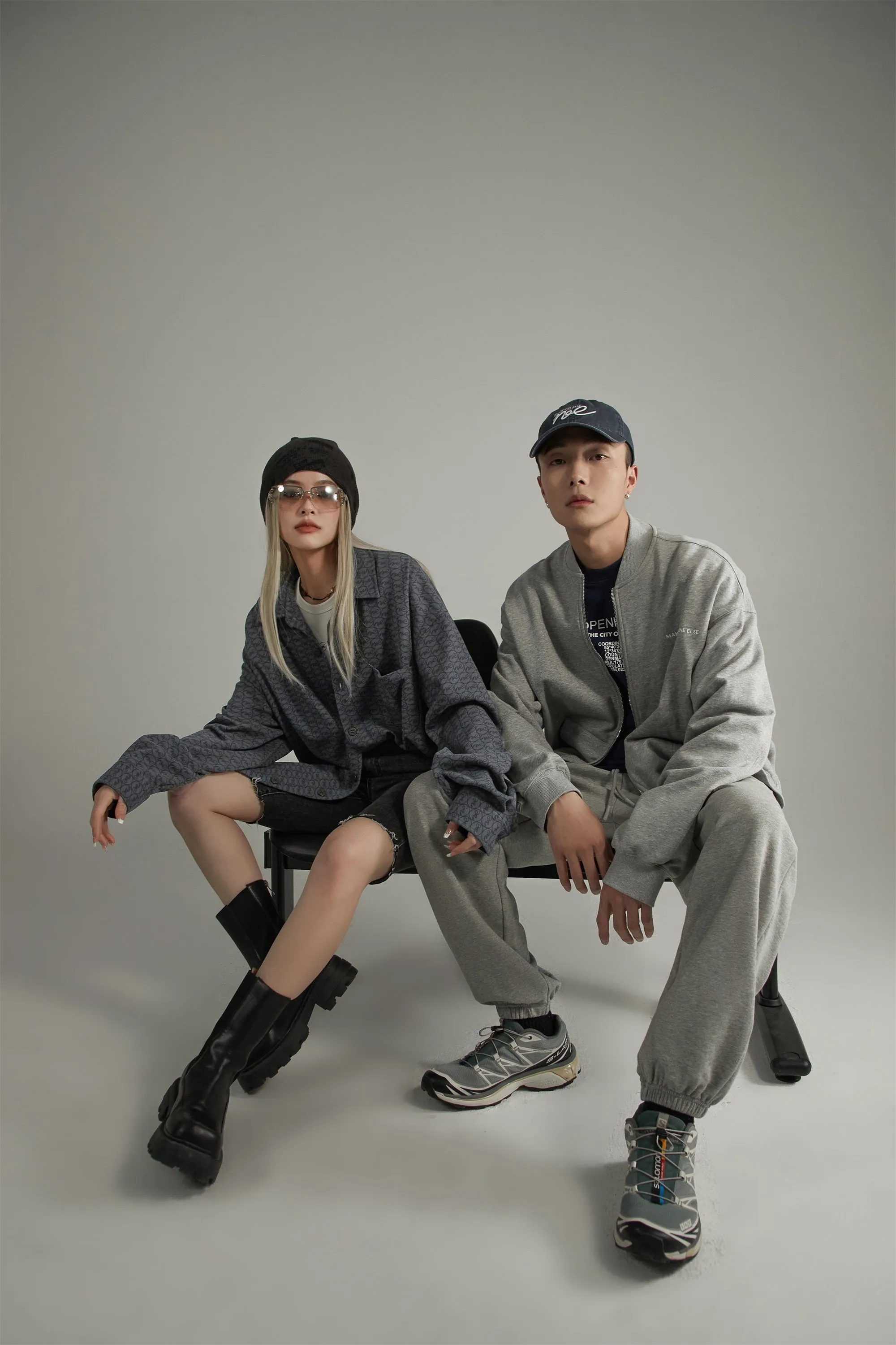 Distressed Noe Logo Loose Fit Shirt