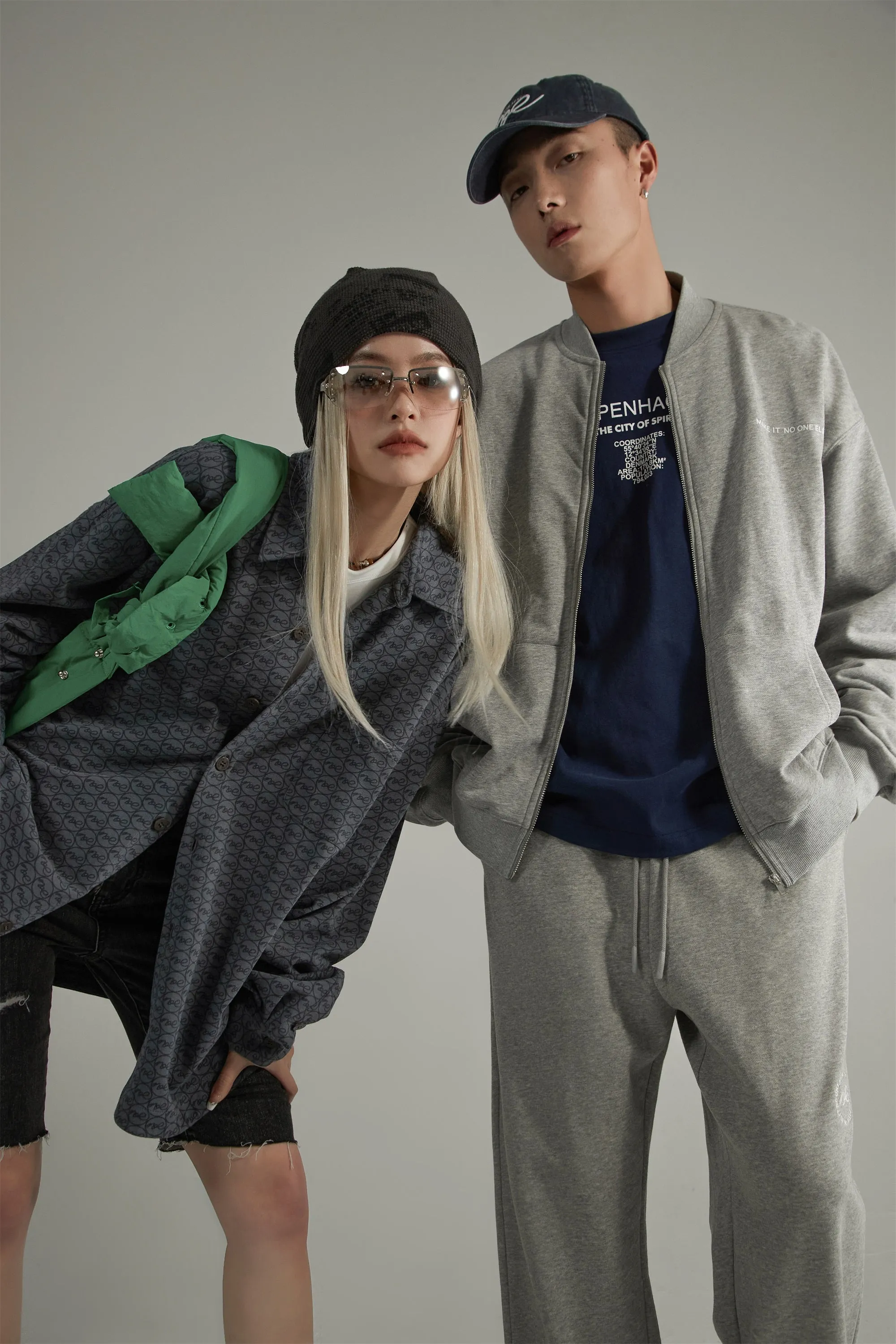 Distressed Noe Logo Loose Fit Shirt