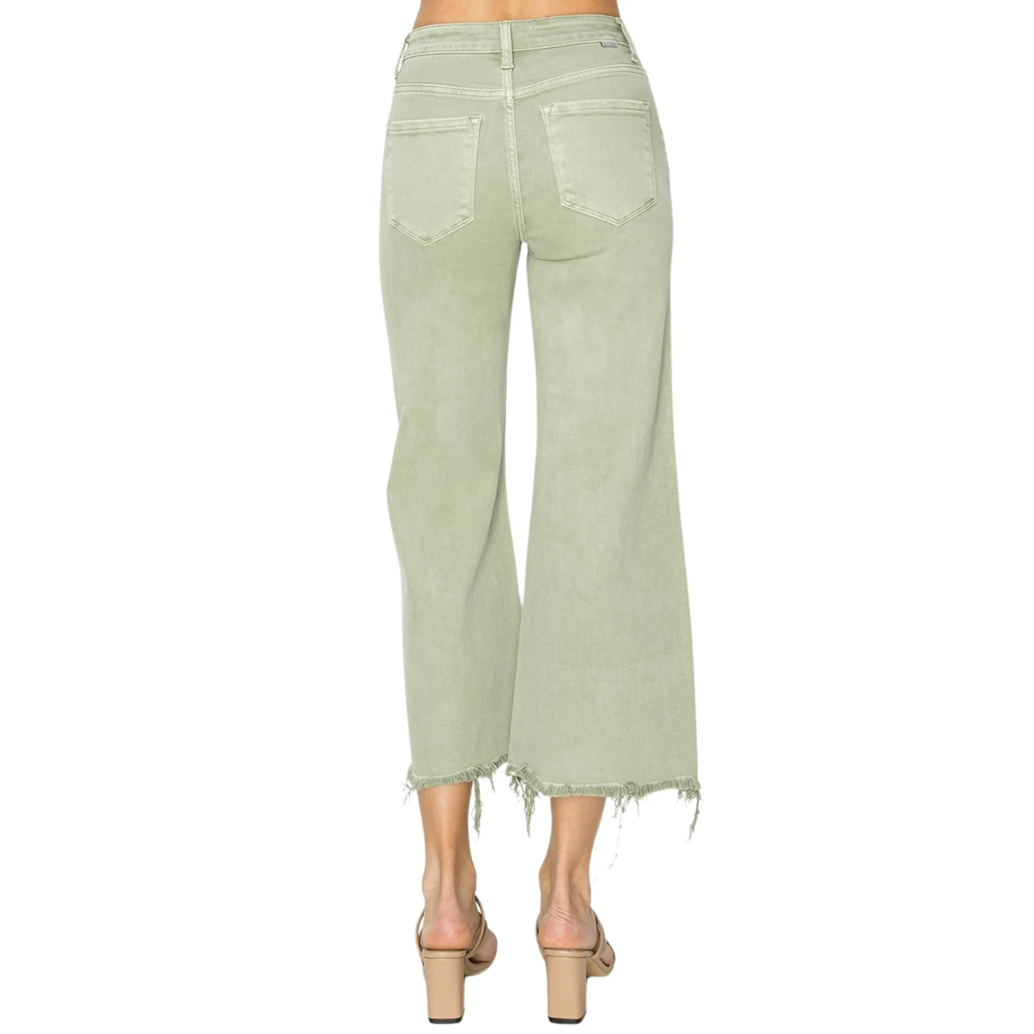 High Rise Cropped Pants