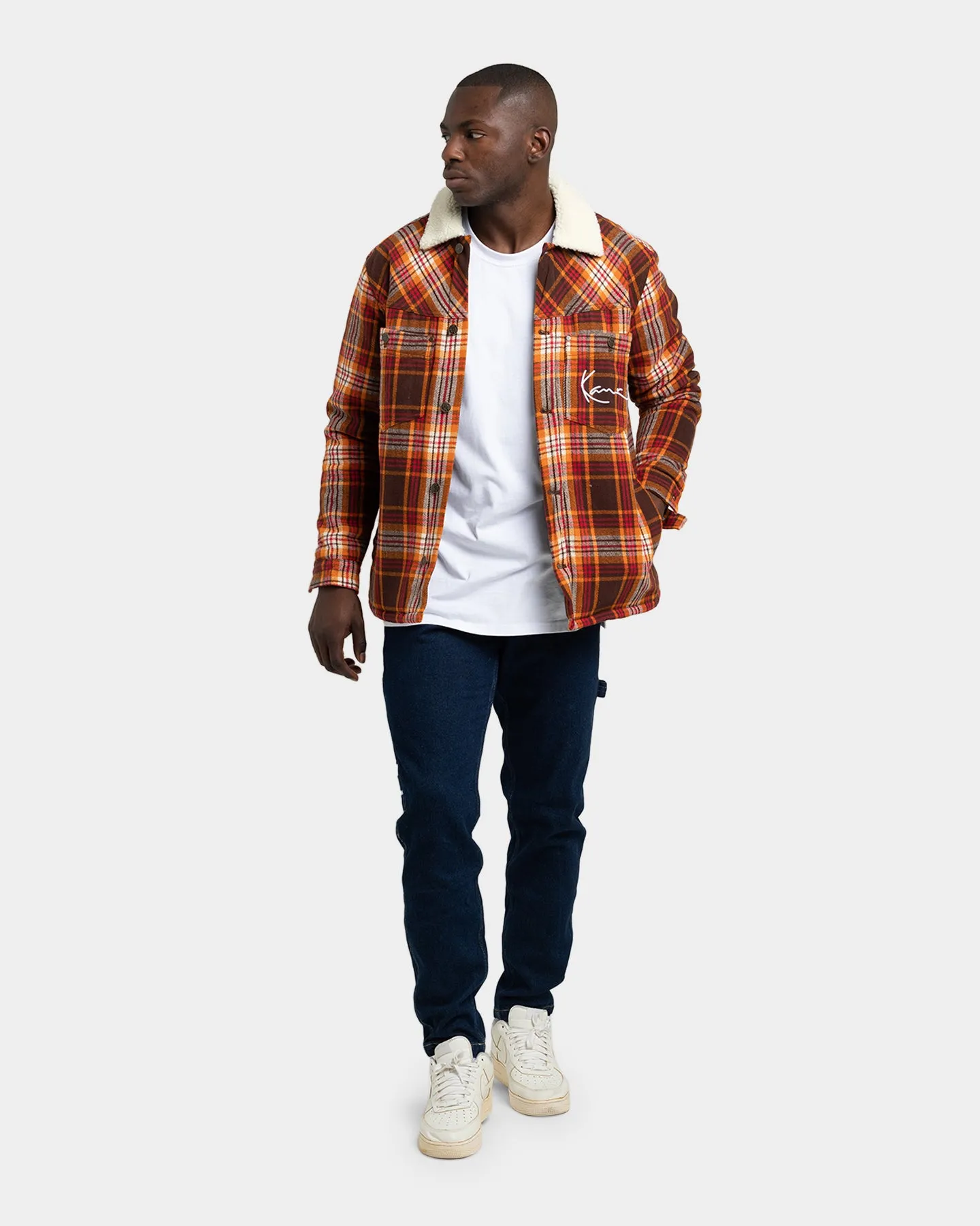 Karl Kani Retro Denim Pants Dark Blue