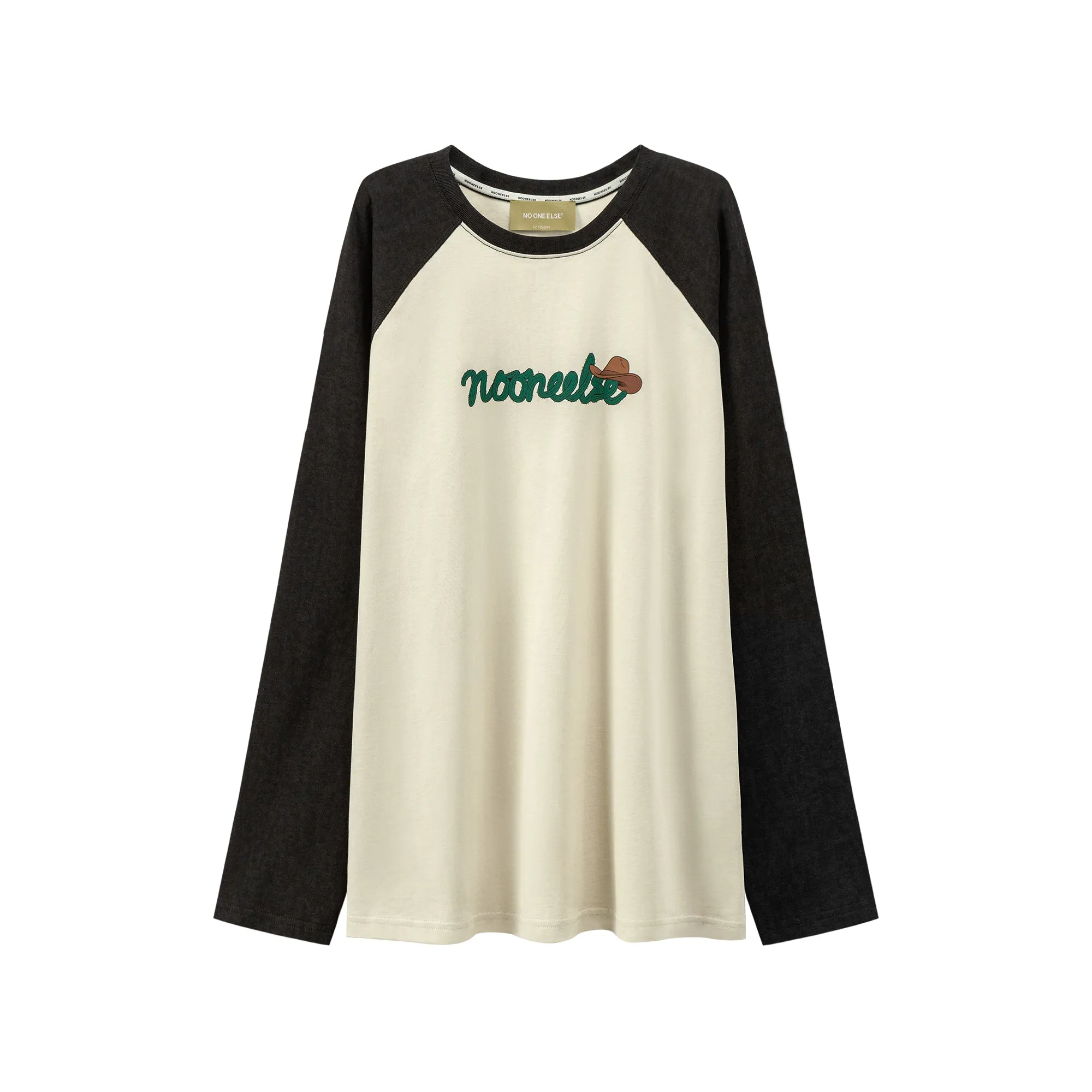 Lettering Print Long Sleeve T-Shirt