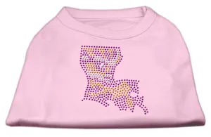 Louisiana Rhinestone Shirts Light Pink L (14)