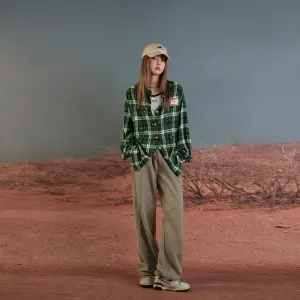 Scottish Check Long Shirt