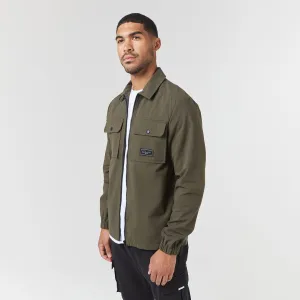 Utility Overshirt | Khaki